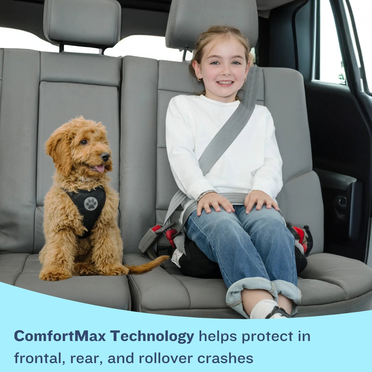 BUBBLEBUM INFLATABLE CAR BOOSTER SEAT - TRAVEL BOOSTER SEAT（TW）