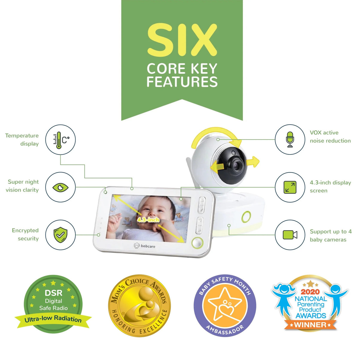 BEBCARE MOTION - SMART VIDEO BABY MONITOR（TW）