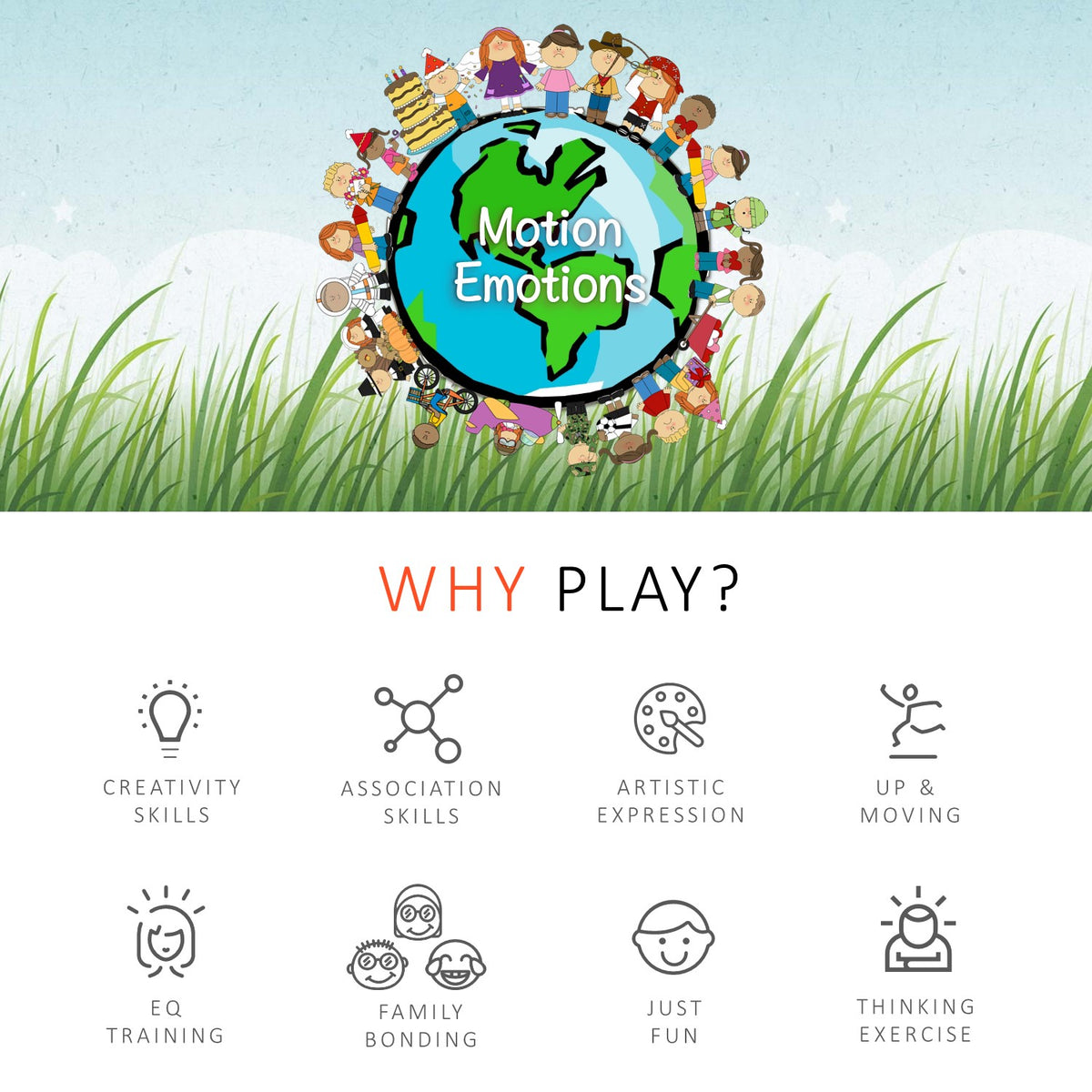 Metocha EQ development board game - Motion Emotions（TW）